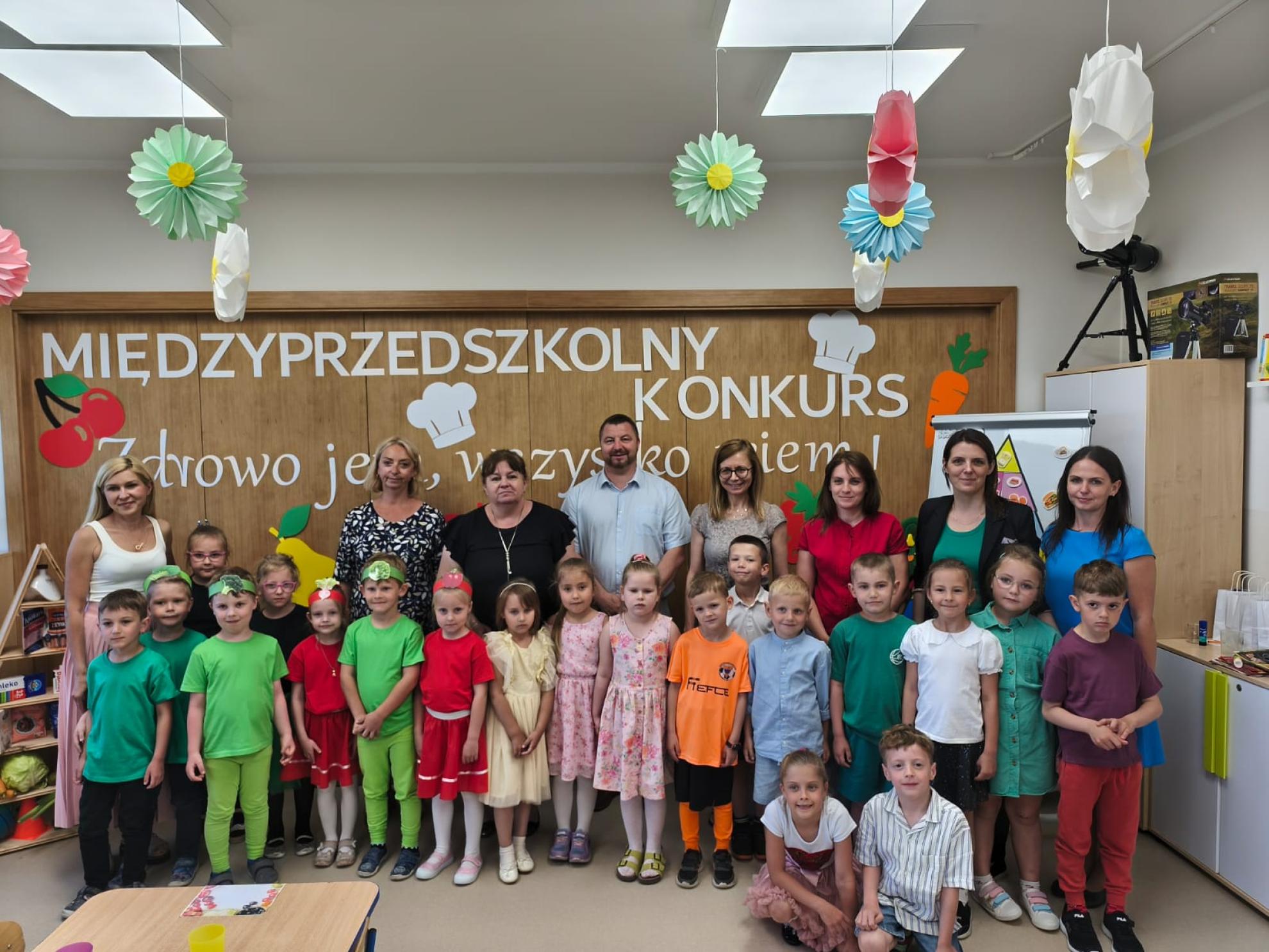 UDZIAŁ PRZEDSZKOLAKÓW W KONKURSIE 
