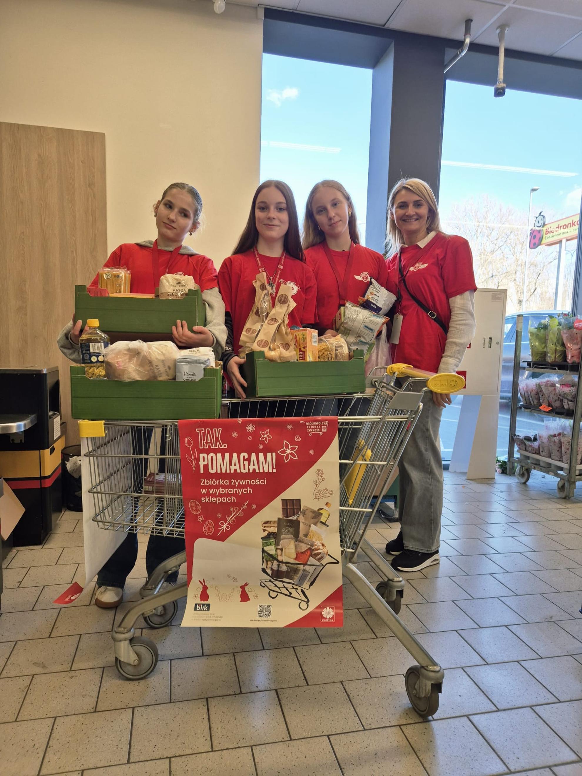 ​Wielkanocny Dar Serca – Tak POMAGAM - Podsumowanie Zbiórki Żywności SKC