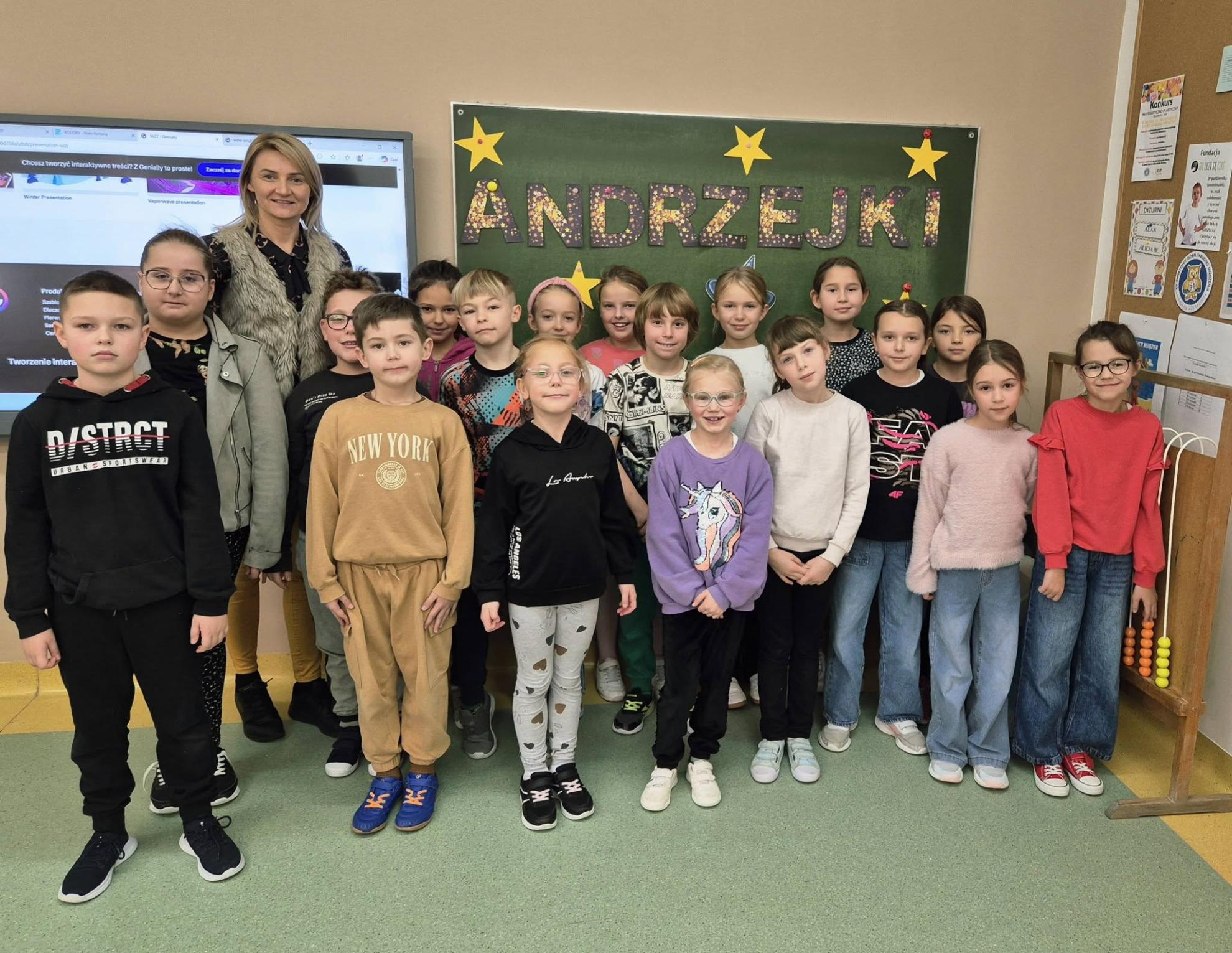 Andrzejki w klasie 1 i 2 ZSP w Rudniku!