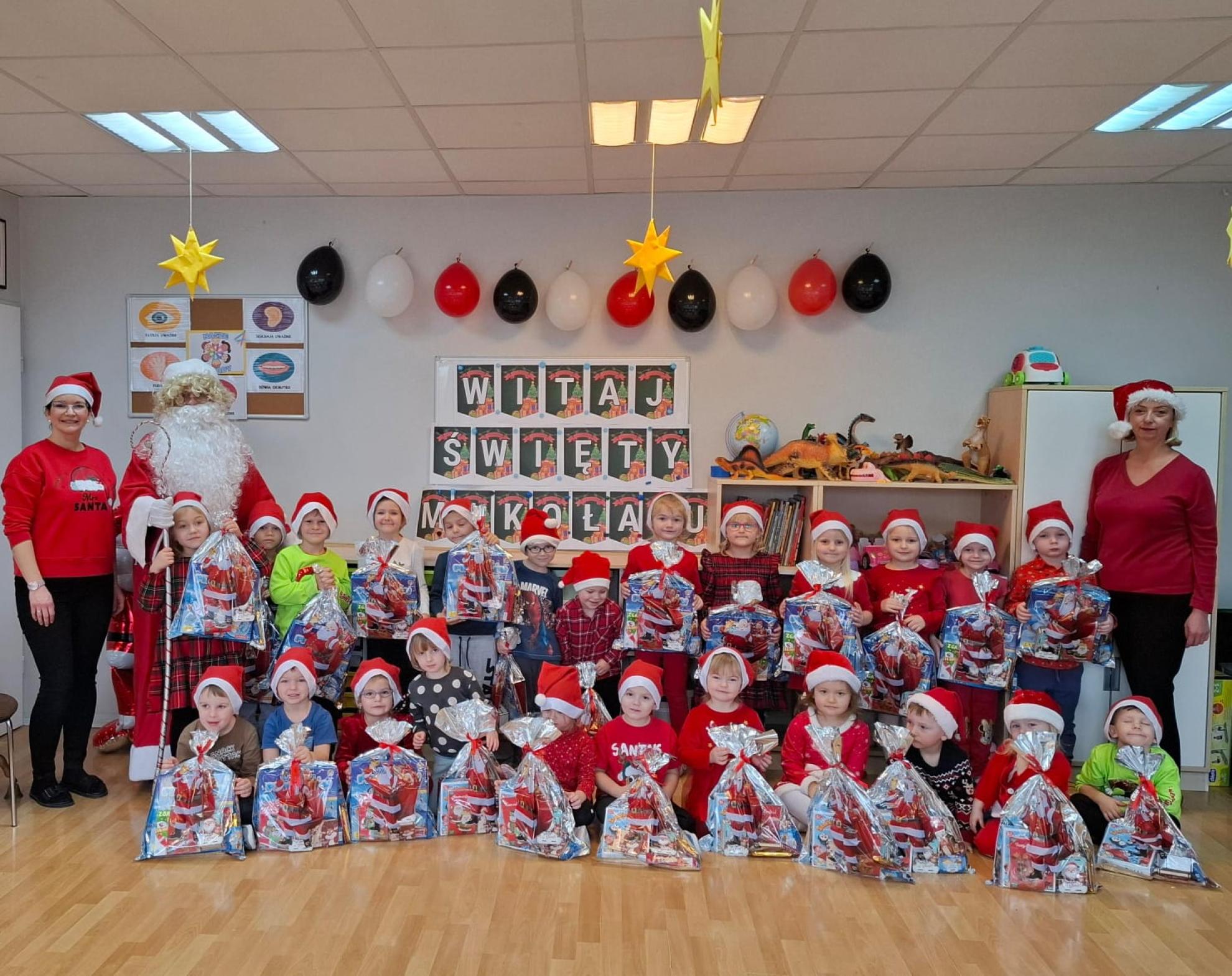 Mikołaj odwiedził przedszkolaków z Szonowic