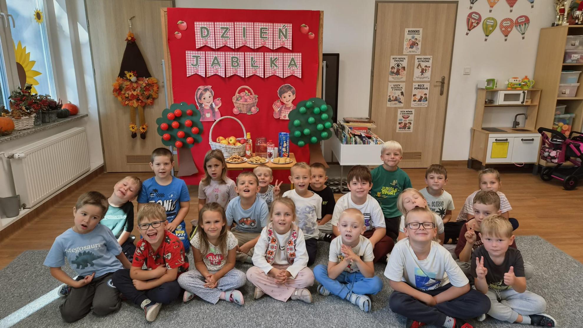 święto jabłka w rudnickim przedszkolu