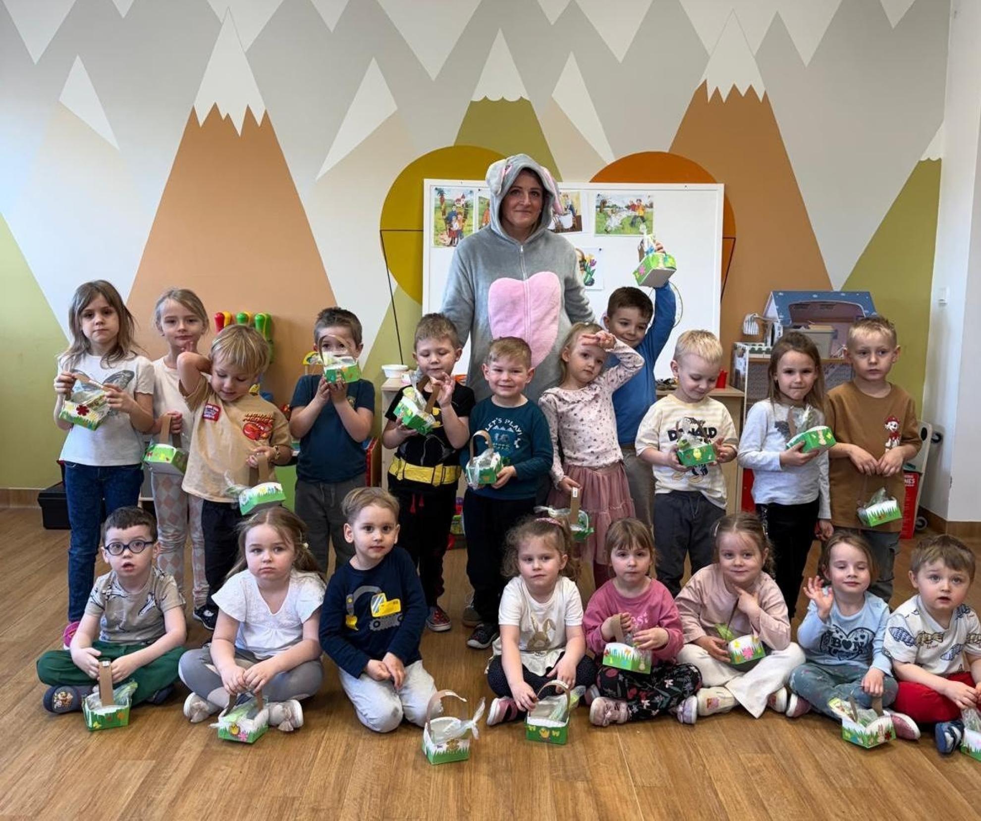 Zajączek w Przedszkolu w Rudniku