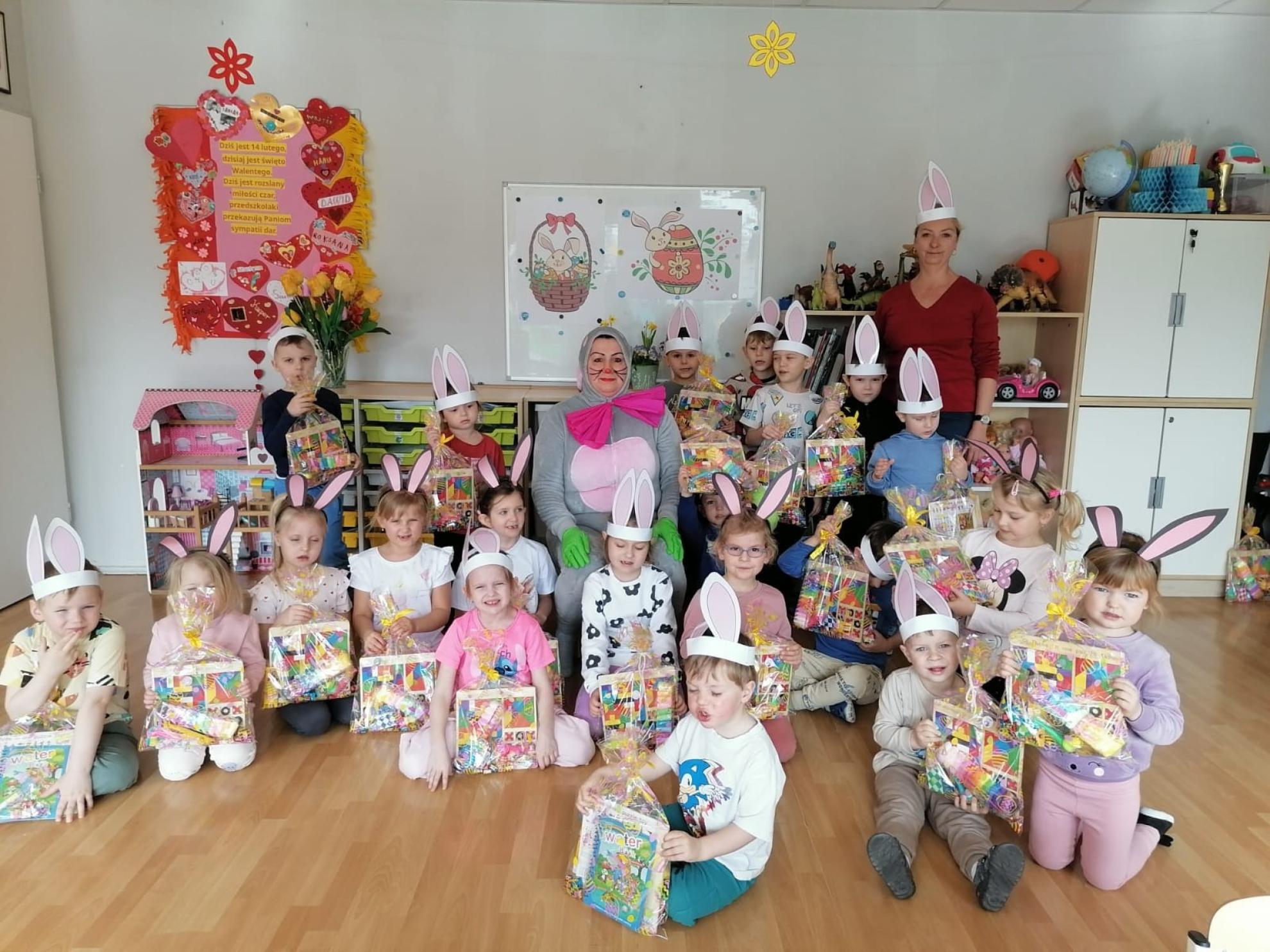 Zajączek w Przedszkolu w Szonowicach