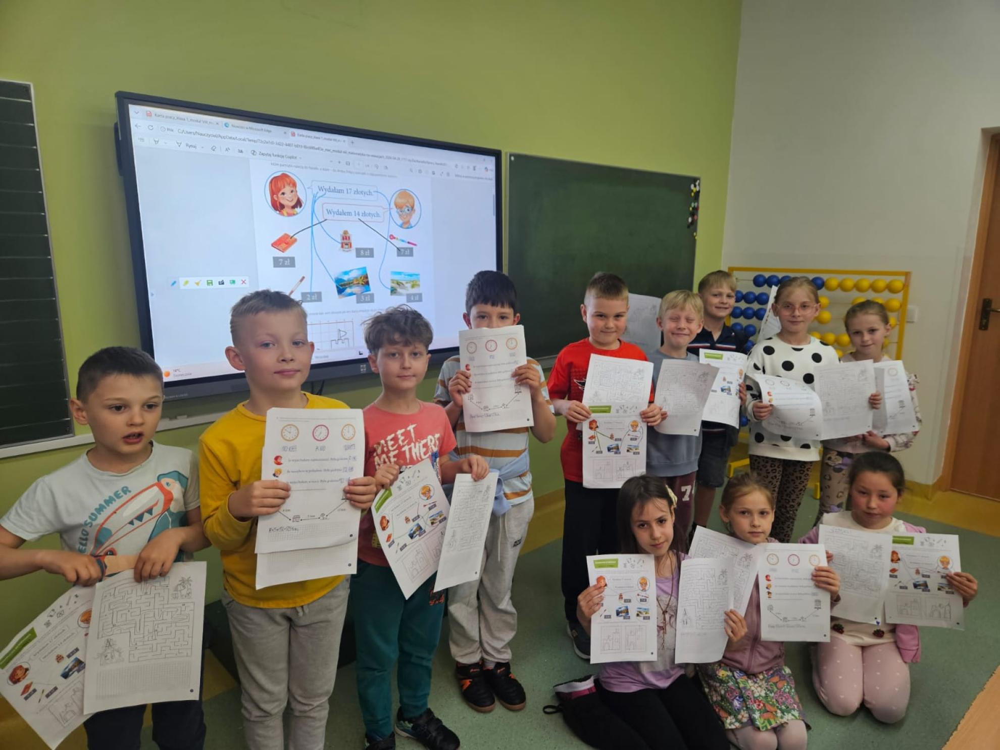 Matematyka na wakacjach – kolejne zajęcia z programu „Natalka i Antek w świecie Wielkiej Matematyki”