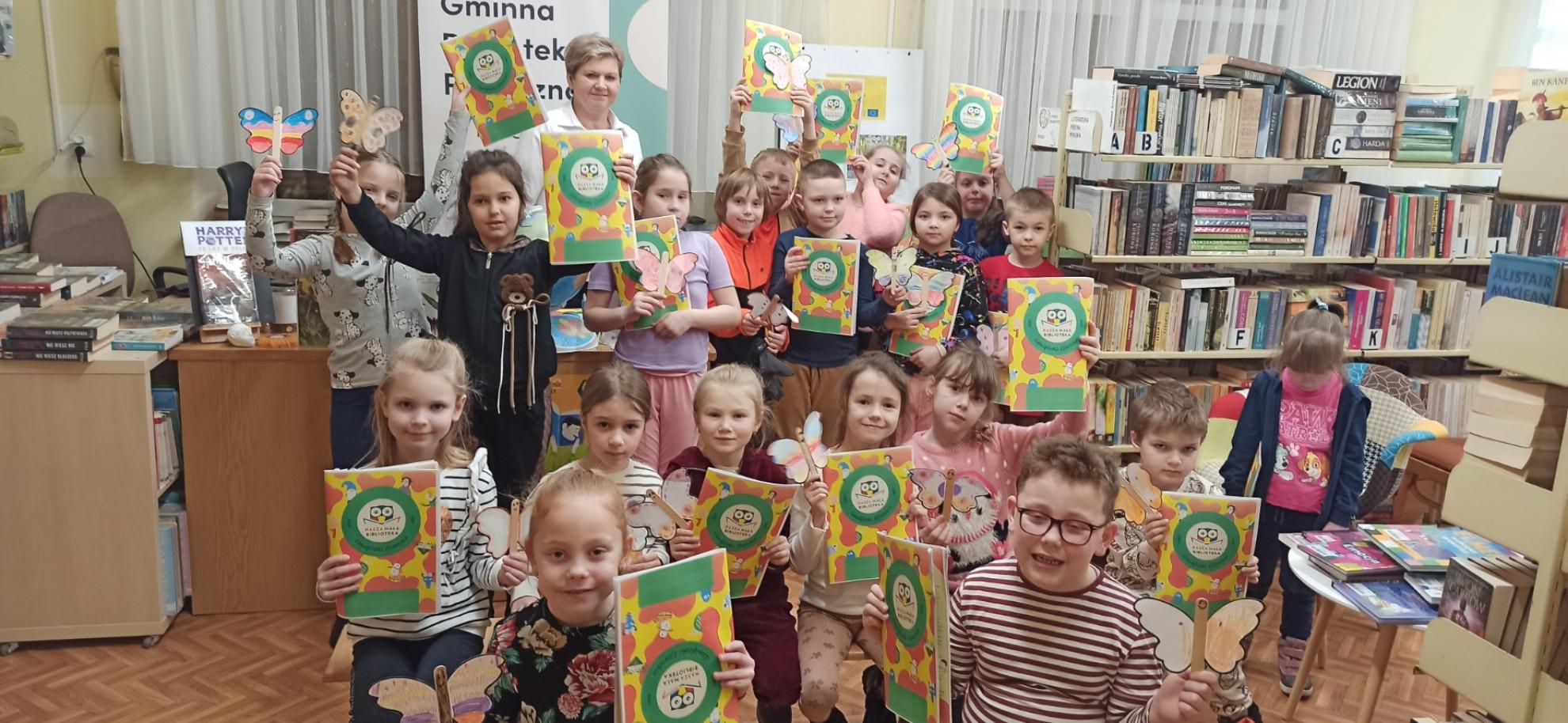 Zajęcia literackie w bibliotece