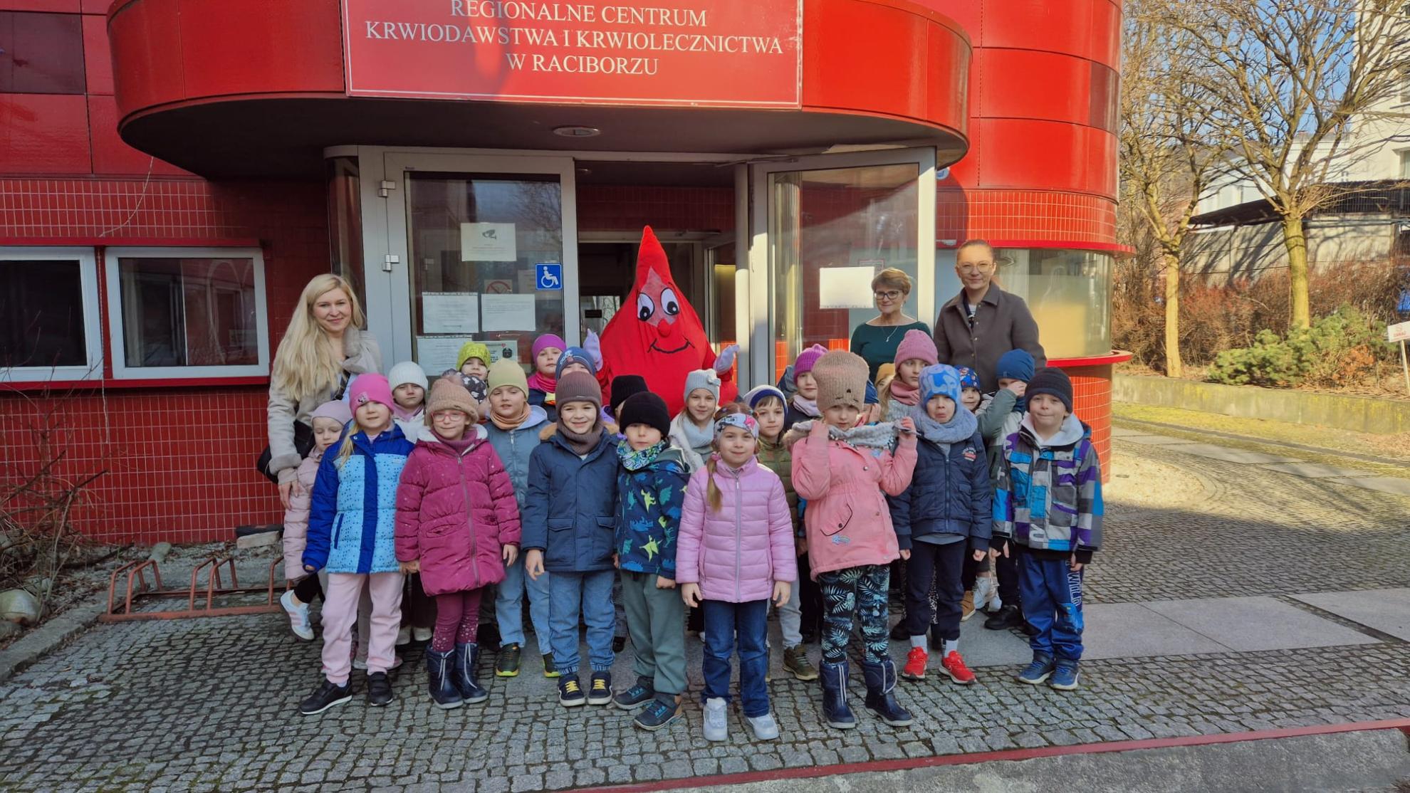 Przedszkolaki z Rudnika z wizytą w Regionalnym Centrum Krwiodawstwa i Krwiolecznictwa