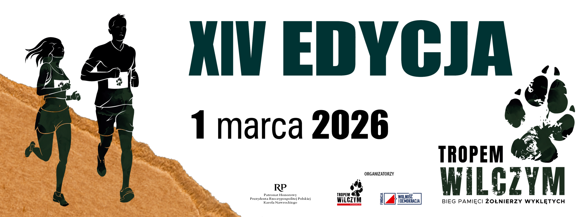 XIV edycja Narodowego Biegu Pamięci Żołnierzy Wyklętych „Tropem Wilczym”