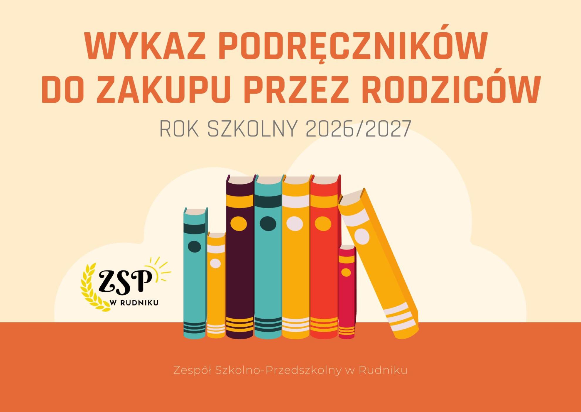Wykaz podręczników do zakupu przez Rodziców na rok szkolny 2026 2027