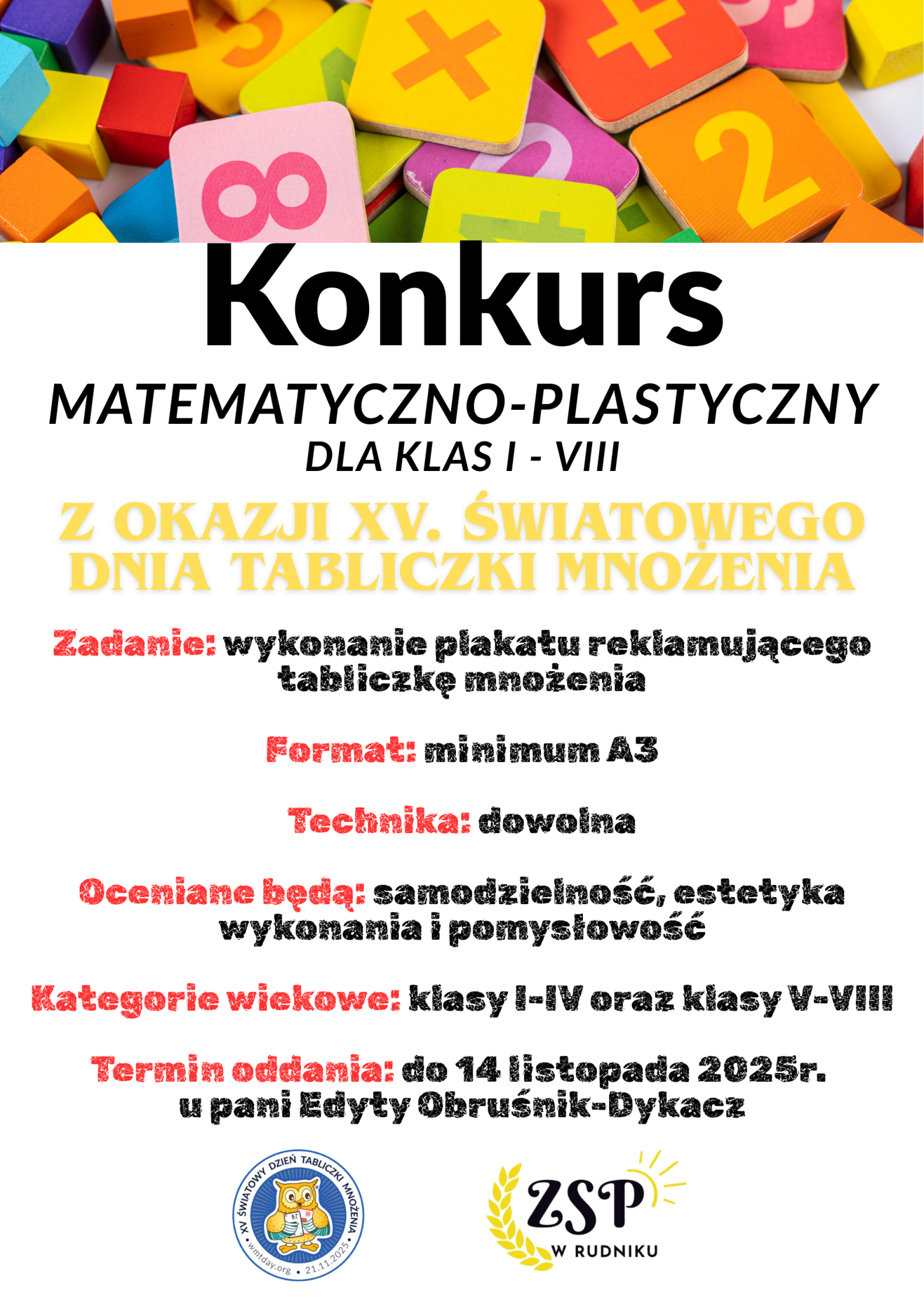 Uwaga konkurs matematyczny