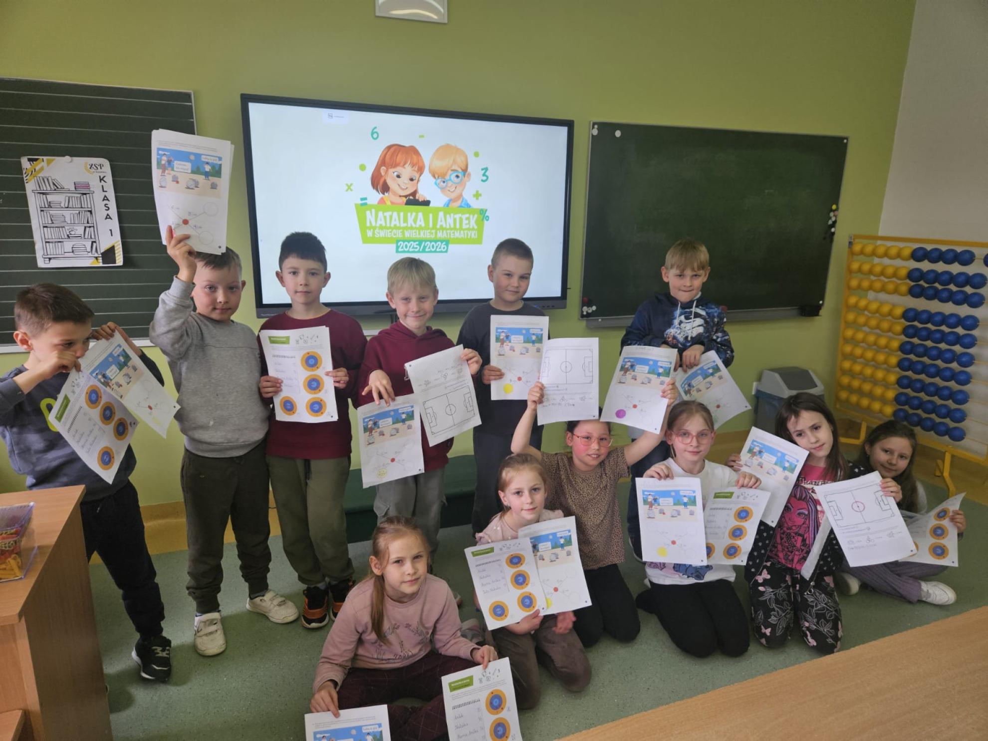 Matematyka w sporcie – niezwykła lekcja w klasie I