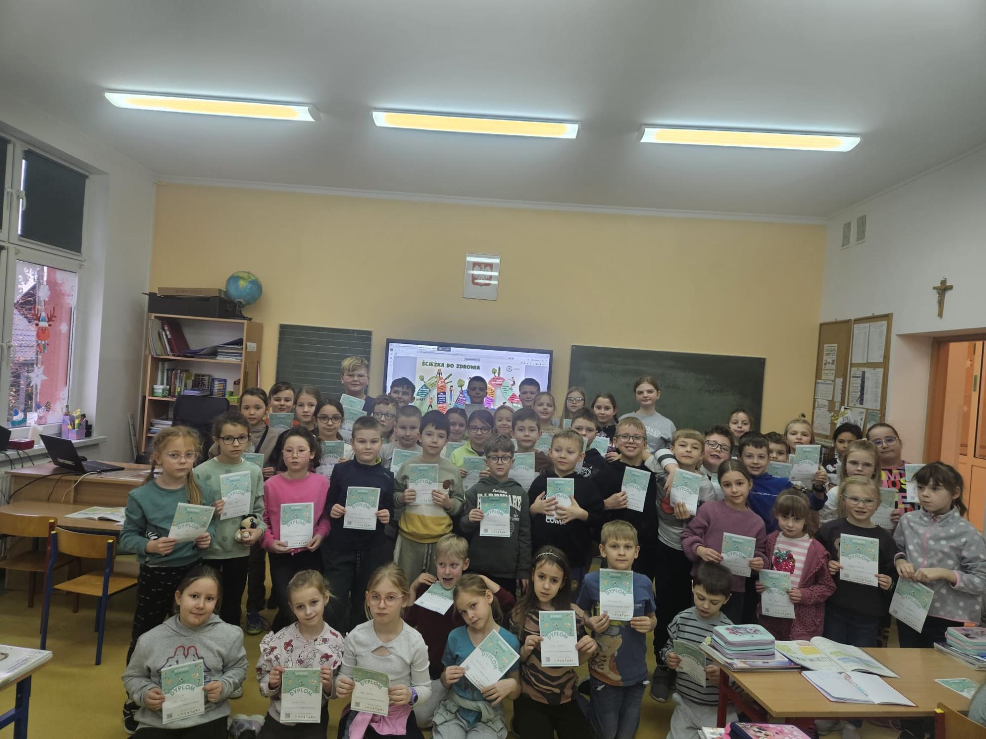Ścieżka dla zdrowia – uczniowie klas I–III wybierają zdrowy styl życia