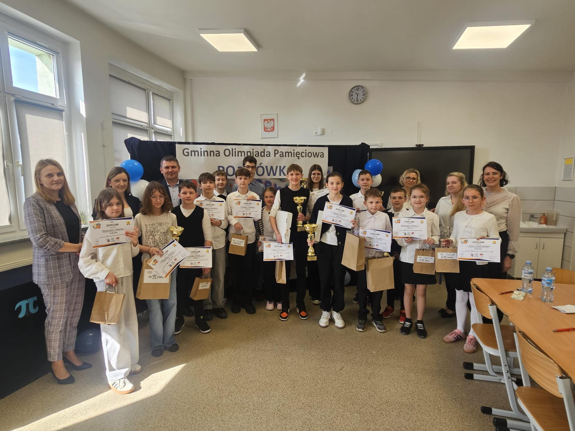 Gminna Olimpiada Pamięciowa „poπsówka”