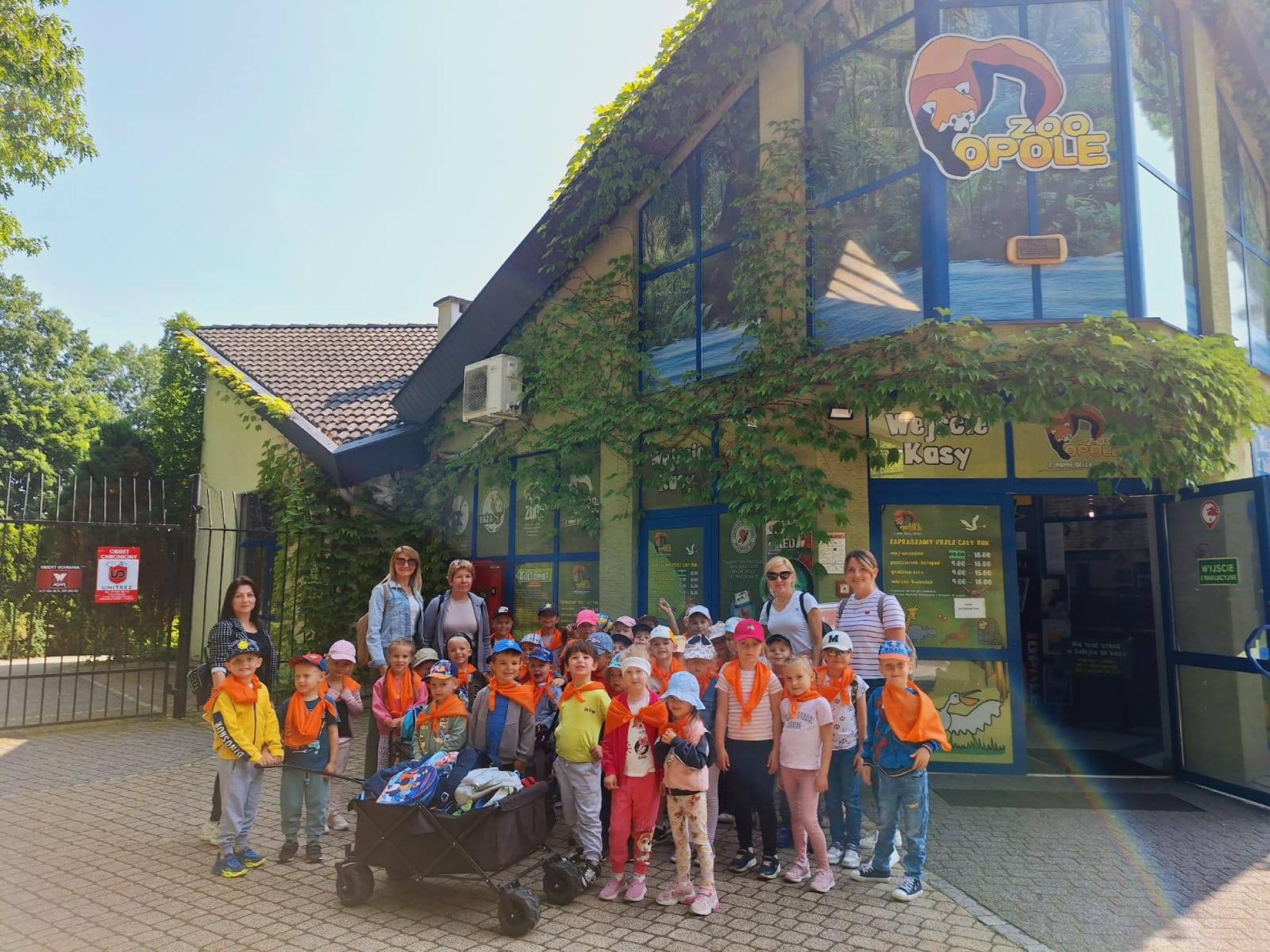 WYCIECZKA PRZEDSZKOLAKÓW DO ZOO W OPOLU