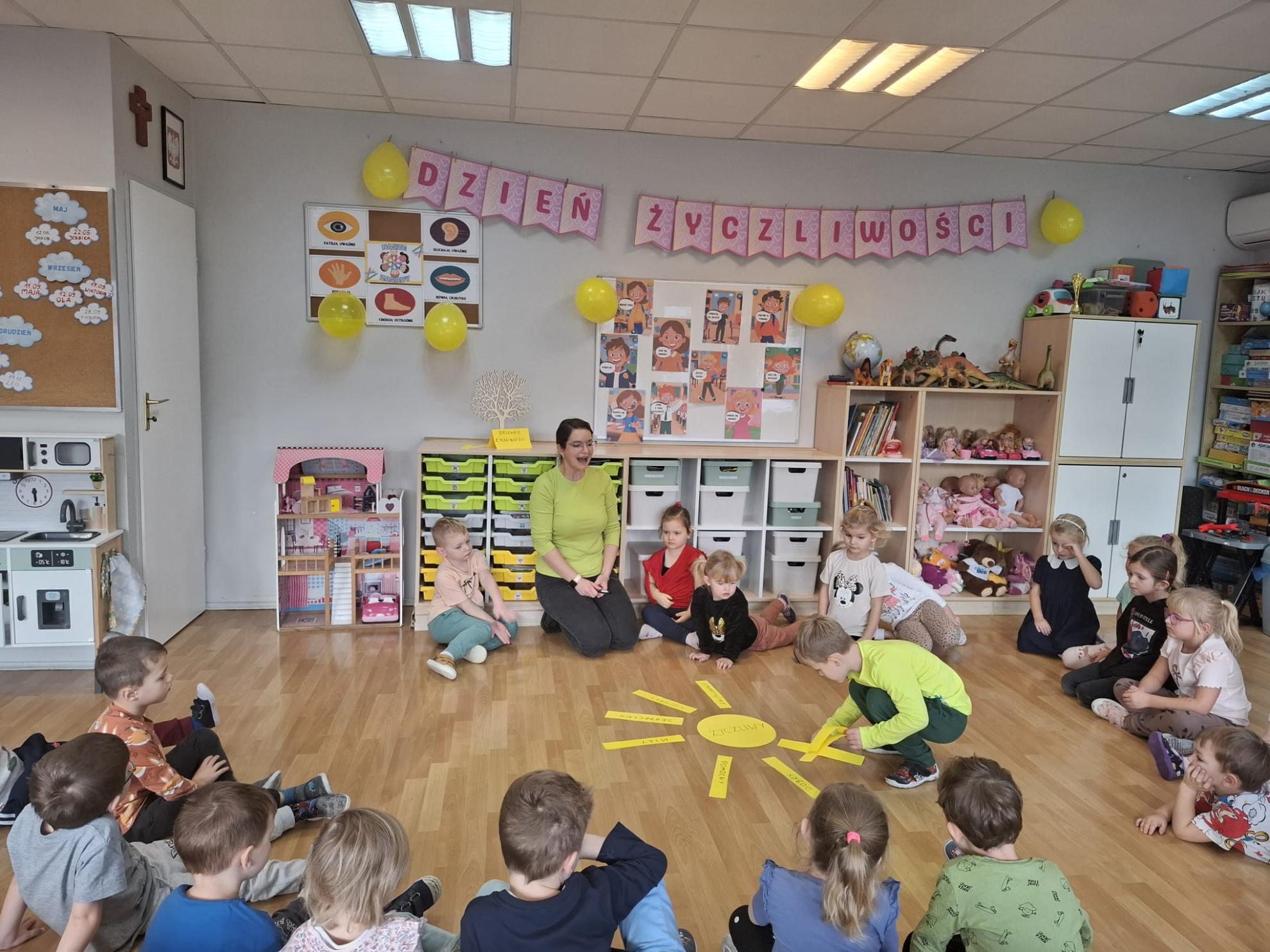 Dzień Życzliwości w Przedszkolu w Szonowicach