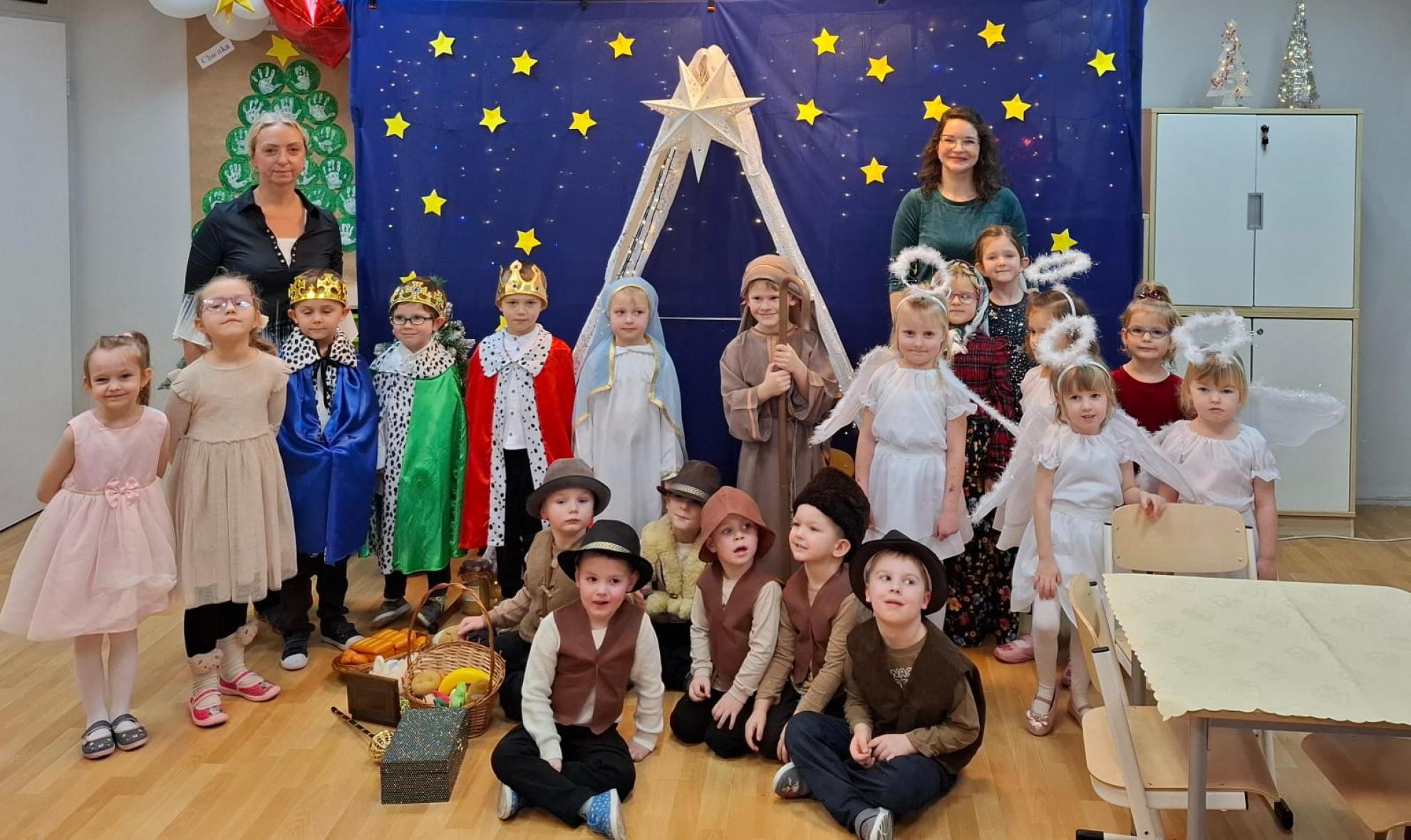 SPOTKANIE JASEŁKOWE W PRZEDSZKOLU W SZONOWICACH