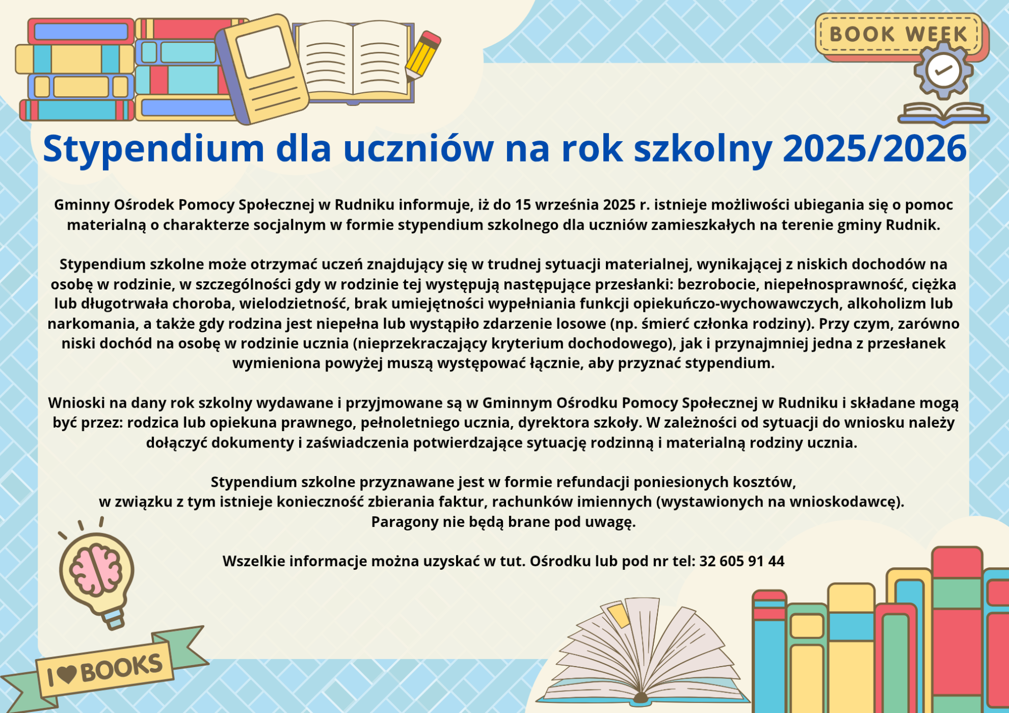 Stypendium dla uczniów