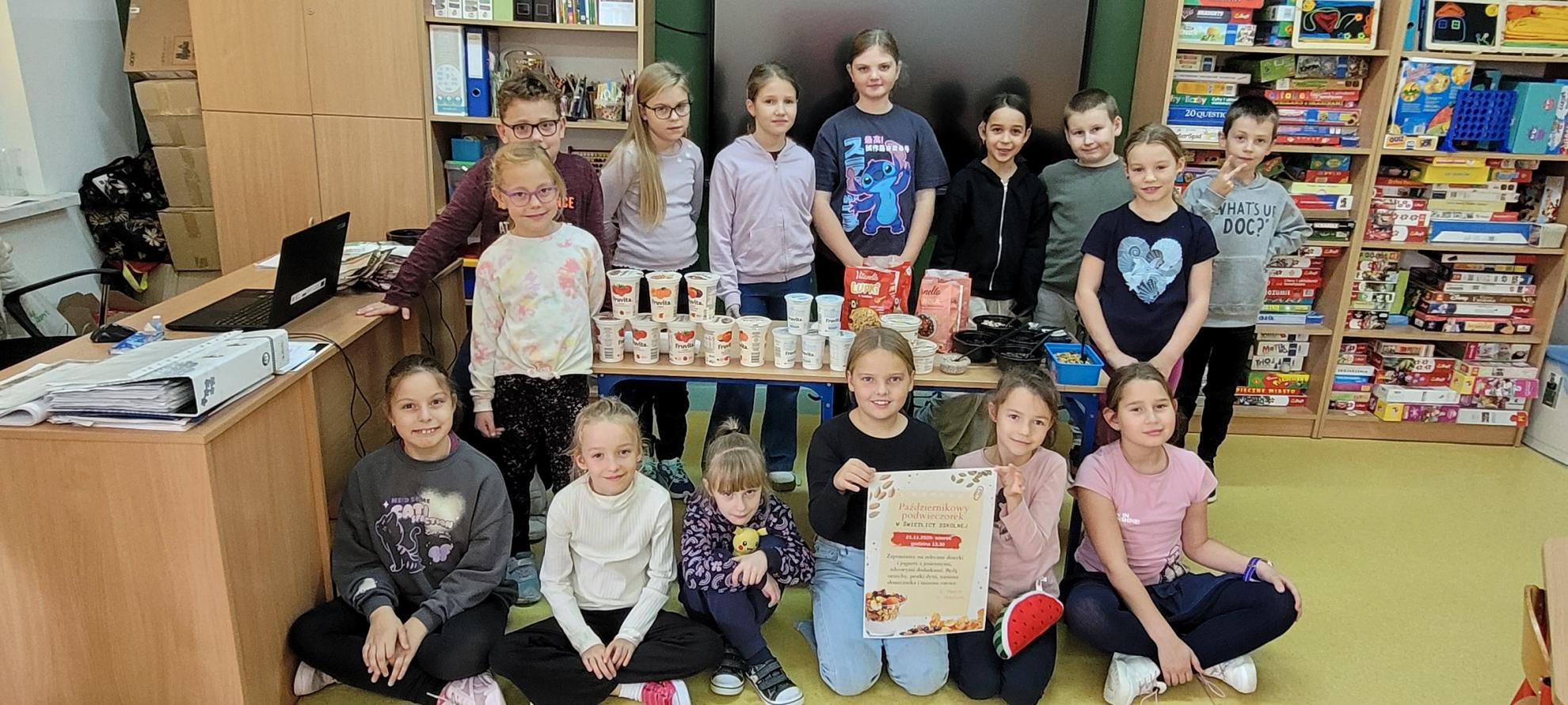 Październikowy podwieczorek w świetlicy